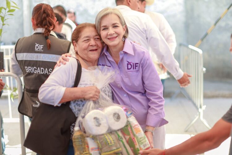 Más de 450 habitantes de Mainero reciben apoyos de la brigada “Transformando Familias” 