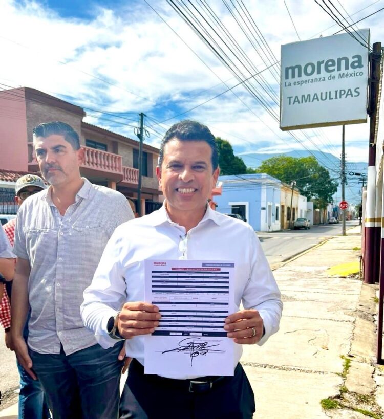 Se registra Eduardo Gattás ante Morena como aspirante a candidato para reelección en Victoria