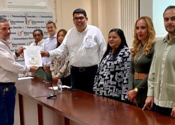 Recibe PRI constancia de IETAM para participar en la elección del 23/24