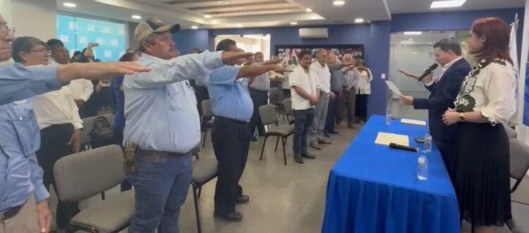 Rinden protesta 37 coordinadores municipales del PAN en Tamaulipas