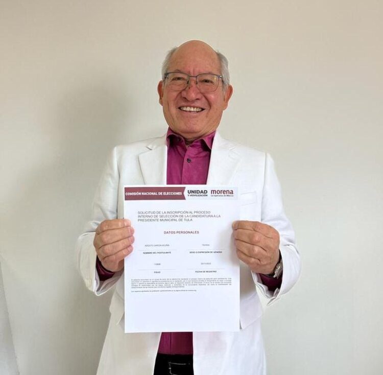 Va el activista social Adolfo García Acuña por la alcaldía de Tula