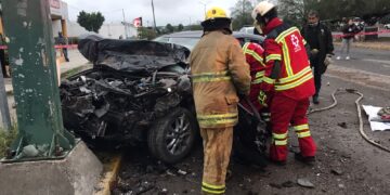 Accidente deja tres heridos