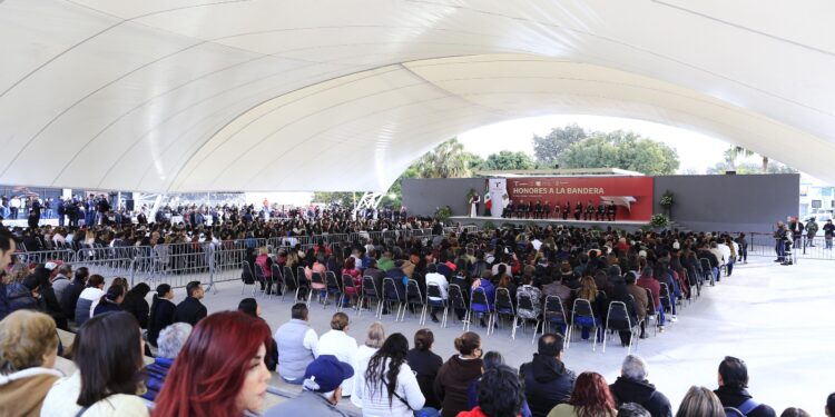 Pide Américo Villarreal a burócratas redoblar esfuerzos para forjar un mejor Tamaulipas