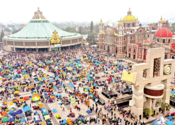 Visitaron 12 millones de peregrinos la Basílica de Guadalupe en la CDMX
