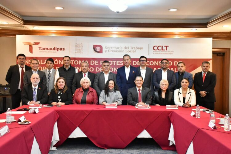 Rinde protesta Consejo Asesor del Centro de Conciliación Laboral en Reynosa, Tamaulipas