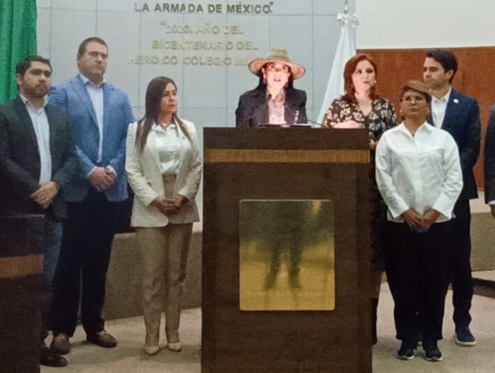 Diputada hace un llamado en tribuna del Congreso para regresar la paz a San Fernando