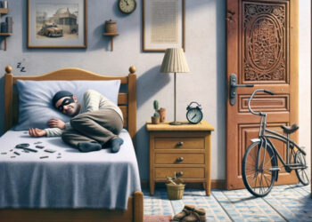 Ladrón se queda dormido en la vivienda que estaba robando