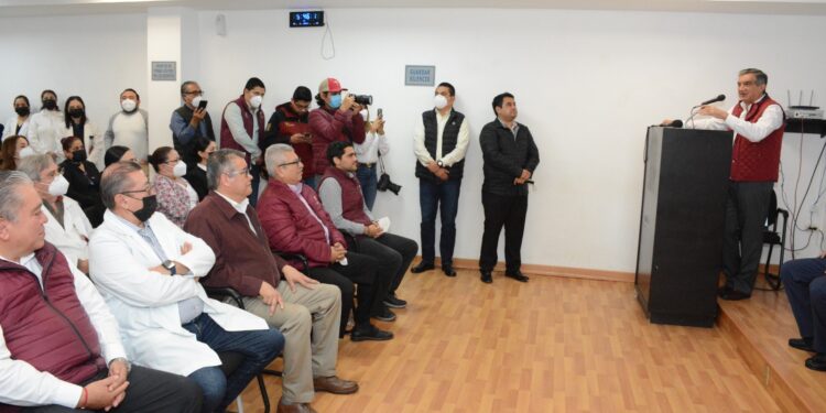 Supervisa Américo Villarreal al Hospital Infantil de Tamaulipas