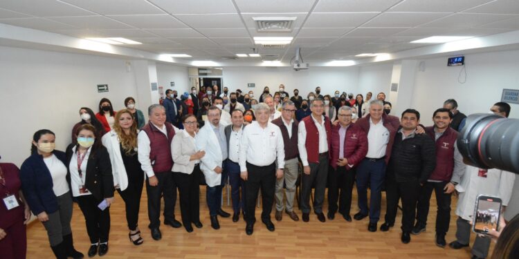 Supervisa Américo Villarreal al Hospital Infantil de Tamaulipas