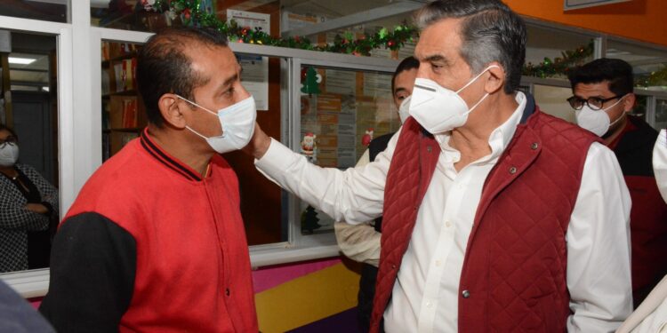 Supervisa Américo Villarreal al Hospital Infantil de Tamaulipas