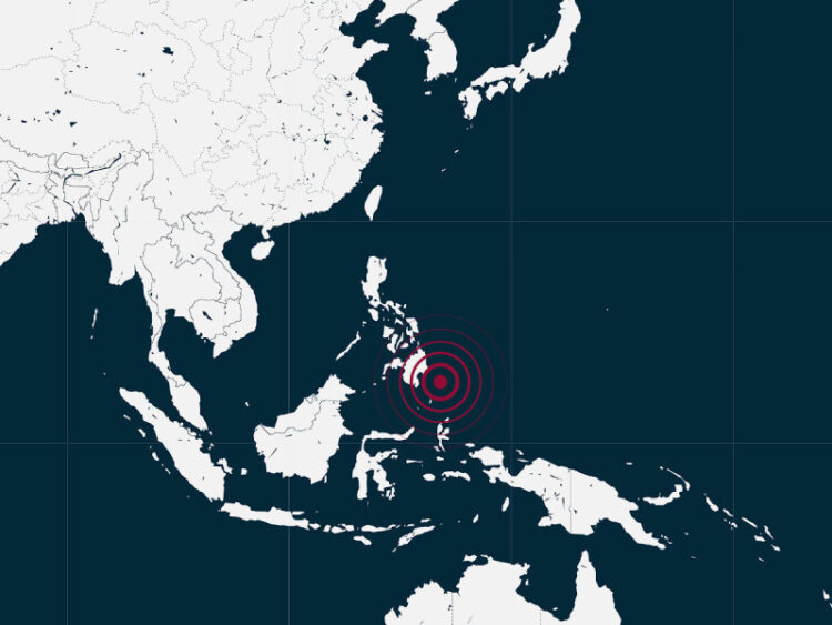 Sismo de magnitud 6.9 sacude sur de Filipinas; activan alerta de tsunami