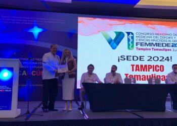 Tamaulipas sede del “VI Congreso Mexicano de Medicina del Deporte  FEMMEDE 2024”
