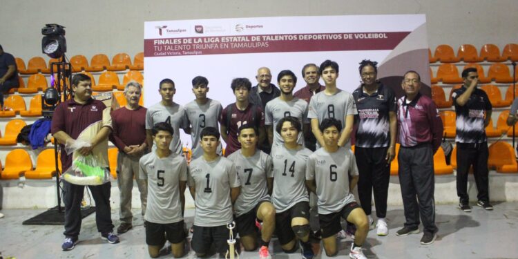 Reynosa y Madero dominan en la Liga de Talentos Deportivos de Voleibol