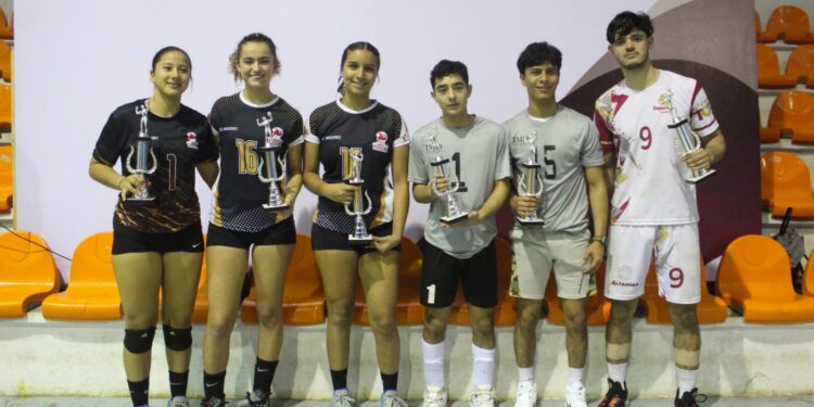 Reynosa y Madero dominan en la Liga de Talentos Deportivos de Voleibol