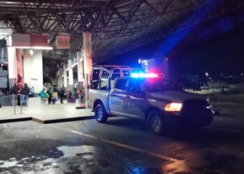 Guardia Estatal mantiene vigilancia en centrales de autobuses de Tamaulipas