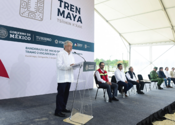 Arranca López Obrador la segunda parte del Tren Maya en Quintana Roo