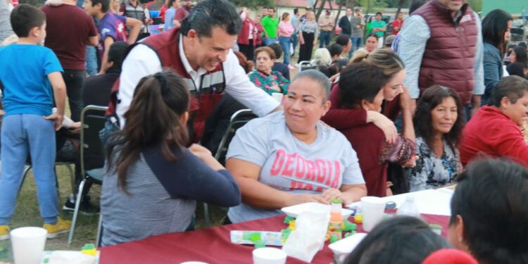 Fortalece Gobierno de Victoria la convivencia social en colonias.