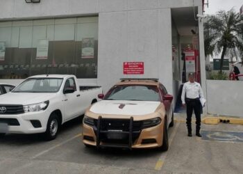 Vigilancia permanente de la Guardia Estatal durante pago de aguinaldos y prestaciones