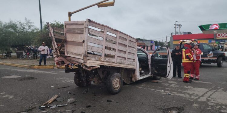 Accidente deja tres heridos