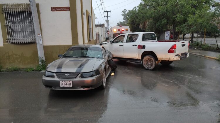 “Chocolatazo” en el crucero de calles 10 y Guerrero en Cd. Victoria