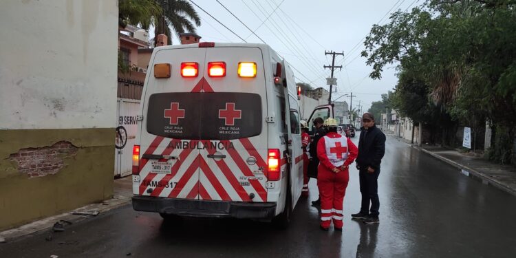 “Chocolatazo” en el crucero de calles 10 y Guerrero en Cd. Victoria