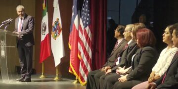 Inaugura Secretario de Salud Congreso Binacional Medicina y Humanismo en Nuevo Laredo, Tamaulipas