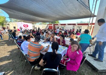 Implementa SEBIEN “Mercado del Bienestar” en el ejido Guadalupe Victoria