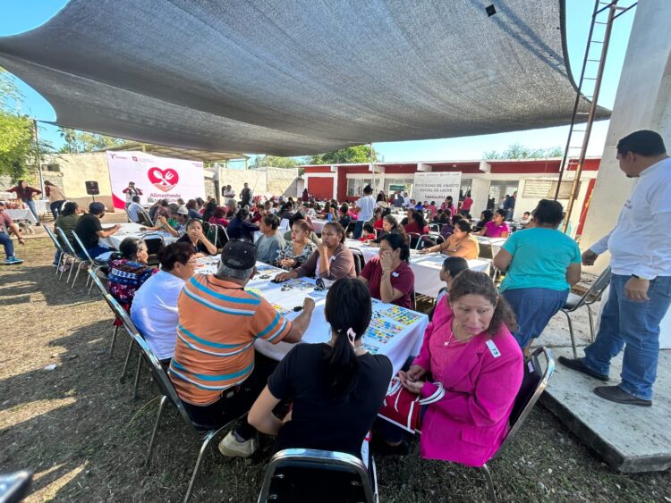 Implementa SEBIEN “Mercado del Bienestar” en el ejido Guadalupe Victoria