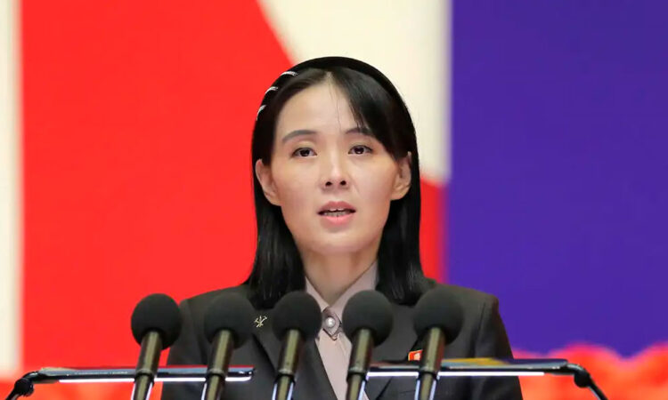 Kim Yo-jong descarta diálogo con EU y acusa a Washington de amenazar la paz global