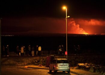 Última erupción volcánica en Islandia