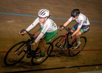 Ciclistas mexicanos en el trofeo internacional de pista en Portugal