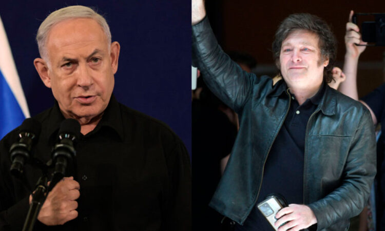 Diálogo entre Netanyahu y Milei tras la victoria electoral en Argentina