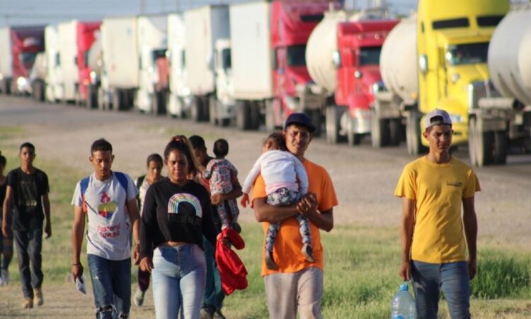 Caravana migrante exige recursos y oportunidades laborales