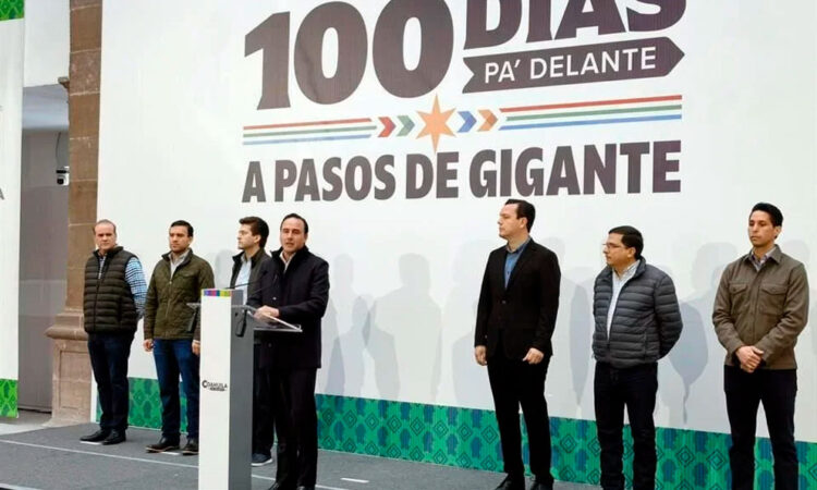 Gran inversión en los primeros 100 días de la administración de Manolo Jiménez