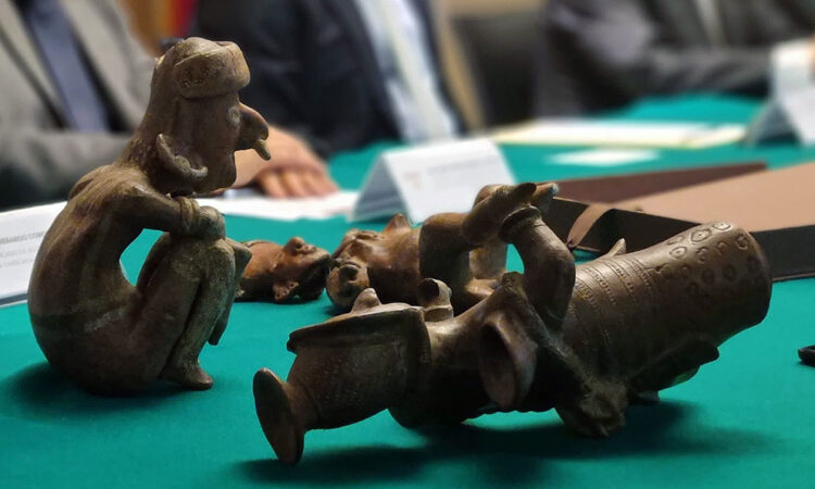 México recupera tesoros culturales: Antigüedades arqueológicas regresan a casa