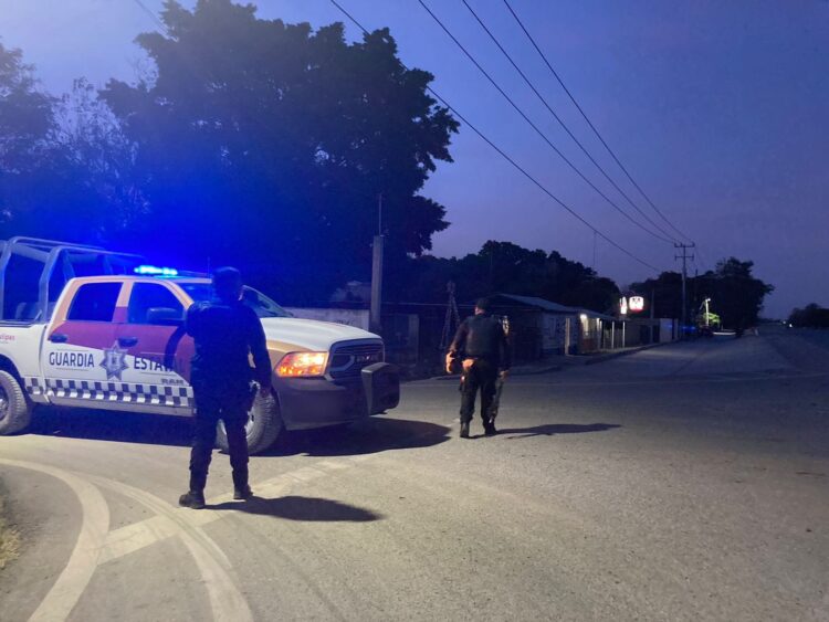 Con operativo “Ejido Seguro” Guardia Estatal vigila comunidades rurales