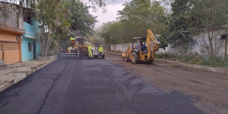 Aplica Gobierno de Victoria 100 millones al programa de pavimentación en colonias y rutas de transporte