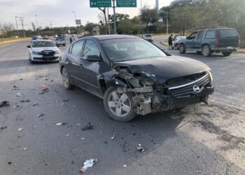 Provoca fuerte choque frente a “El Planetario” de Cd. Victoria