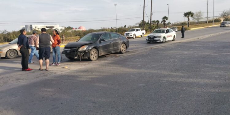 Provoca fuerte choque frente a “El Planetario” de Cd. Victoria