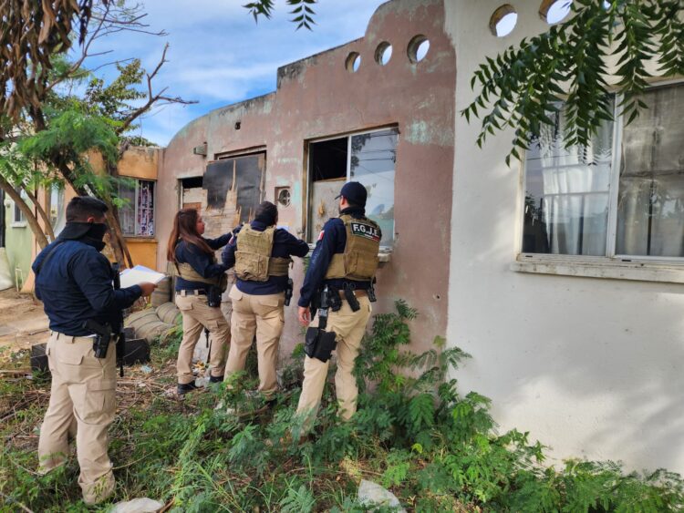 Aseguran en Altamira guarida de narcomenudistas con drogas y armas