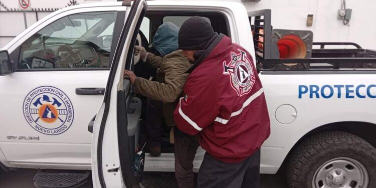 Registra la frontera de Tamaulipas temperaturas de congelación