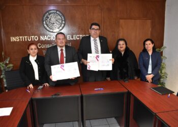 Firman plan de trabajo INE-IETAM para elección concurrente en Tamaulipas 