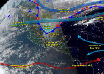 Prevén nevadas o aguanieve en partes altas de Coahuila, Nuevo León y Tamaulipas