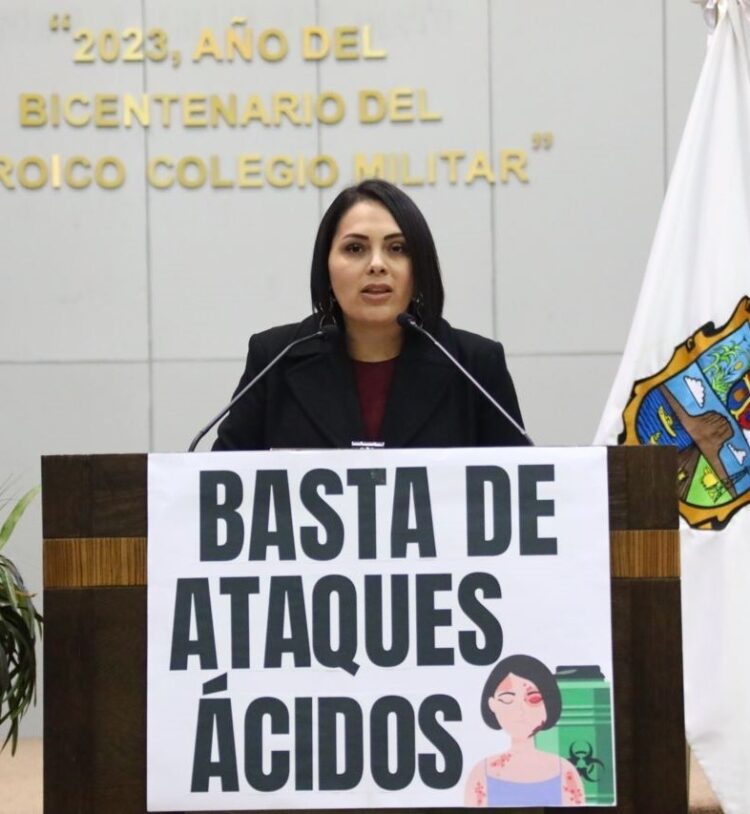 Plantean tipificar como feminicidio muerte de mujer por ataques con ácido