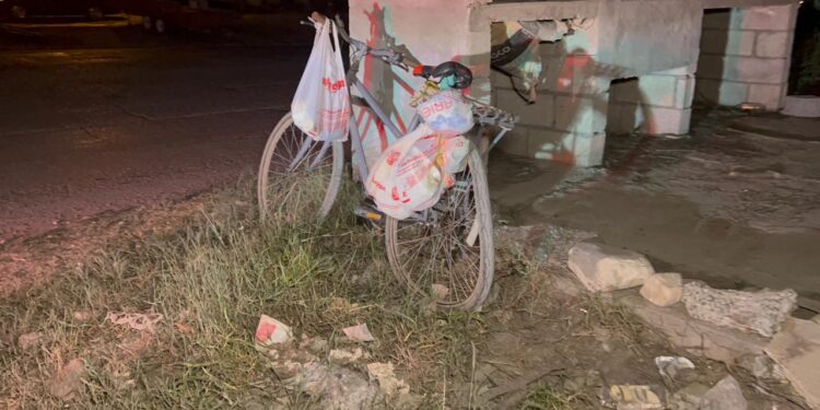 Embisten a ciclista de 70 años en la salida de Cd. Victoria a El Mante