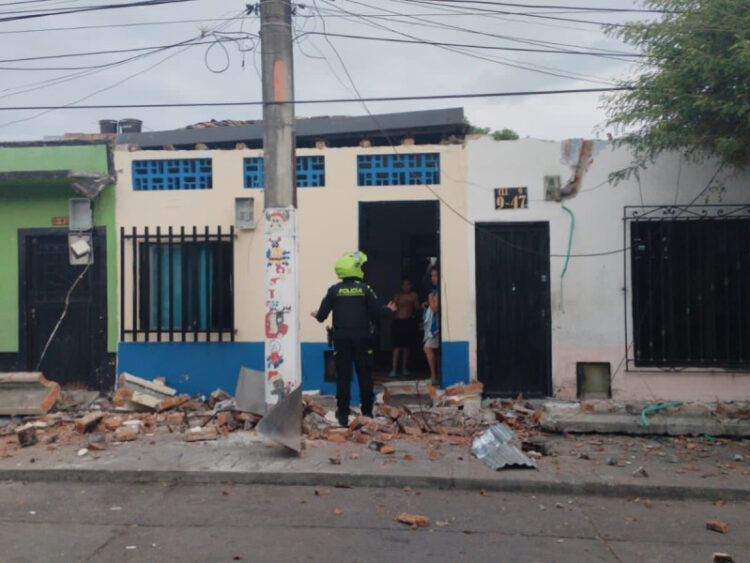 Sismo de magnitud 5.6 sacude el centro de Colombia,reportan daños