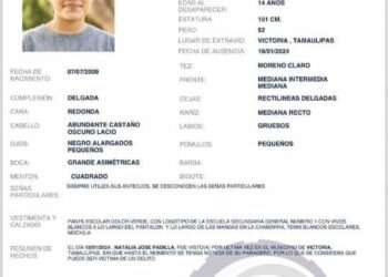 Desaparecen tres alumnas de Secundaria Uno de Cd. Victoria, Tamaulipas