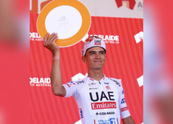 Isaac del Toro hace historia y sube al podio en Tour Down Under