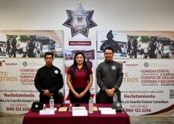 Oferta Seguridad Pública de Tamaulipas 550 vacantes operativas para 2024
