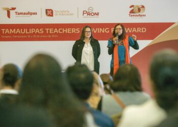 Reconoce Leticia Ramírez, titular de la SEP, liderazgo de Tamaulipas en enseñanza del inglés